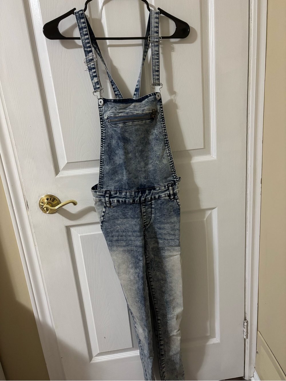 Light Wash Denim Overalls